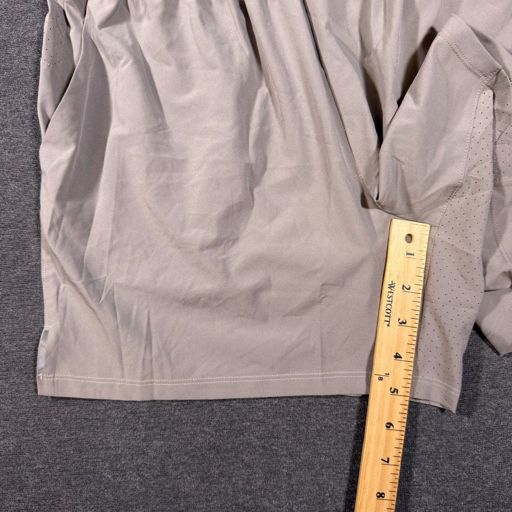 VRST Accelerate Running Shorts Mens M Silver Shadow 5" Unlined Stretch Wicking - Picture 6 of 8